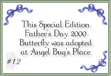 Adopt your butterfly at Angel Bug's Place