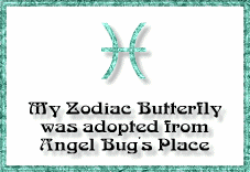 Get Your Zodiac Butterfly at Angel Bug's Place